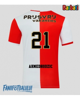 Feyenoord Anel Ahmedhodzic #21 Tricou Fotbal Replică 2025-26 Barbati Acasa